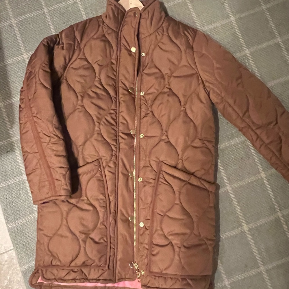 J.Crew Womens Quilted Coat